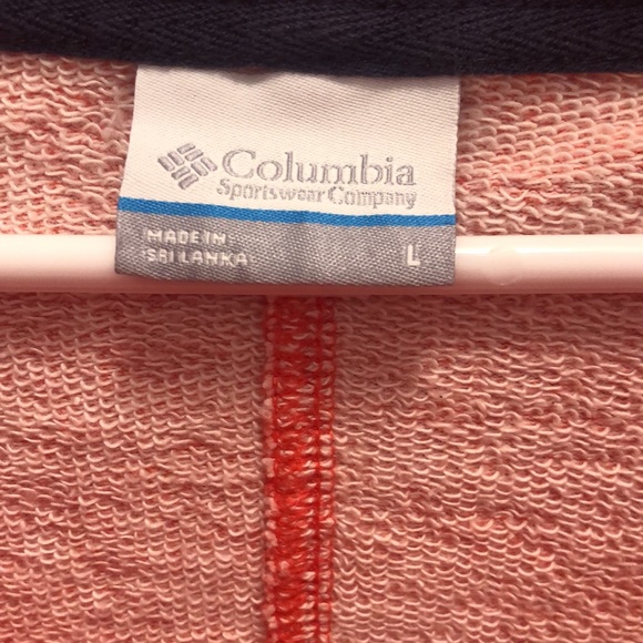 Columbia Women’s Cowl Neck Pullover Sweatshirt Sz L - Picture 2 of 6